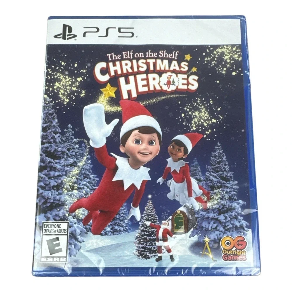 The Elf on the Shelf Christmas Heroes Sony PlayStation 5 PS5 New Sealed 2024